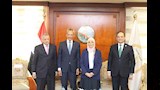 وزير شؤون المجالس النيابية يهنئ رئيسة النيابة الإدارية بمنصبها