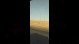 اشتعال سيارة على طريق أبو سمبل