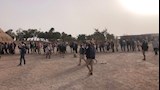 السياح أثناء زيارة معبد أبوسمبل (