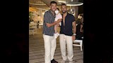 محمد صلاح مع اولاد تريزيجيه (2)