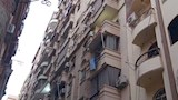 أول رد رسمي من محافظ الشرقية بشأن انهيار عقار بالزقازيق بعد الهزة الأرضية- صور