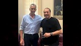 علي الحجار في ضيافة رئيس دار الأوبرا 