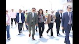 وزيرة التنمية المحلية تفتتح حضانة سيارات بالخانكة (2)