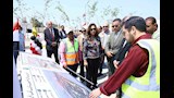 وزيرة التنمية المحلية تفتتح حضانة سيارات بالخانكة (3)