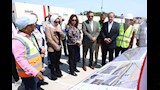 وزيرة التنمية المحلية تفتتح حضانة سيارات بالخانكة (5)