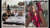 مع تامر حسني وأمام البحر..بسمة بوسيل تنشر صورا لها والجمهور يعلق