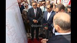 تشغيل تجريبي لمحطة صرف صحي كفر منصور بالقليوبية (4)