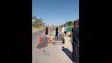  تحرك عاجل لإصلاح انهيار بالطريق الغربي السريع بإسنا في الأقصر (1)