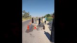  تحرك عاجل لإصلاح انهيار بالطريق الغربي السريع بإسنا في الأقصر (6)