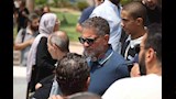 مجدي بدر في جنازة محمد التاجي (2)