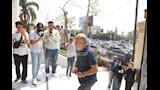 اشرف زكي في جنازة محمد التاجي (5)