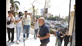 اشرف زكي في جنازة محمد التاجي (5)