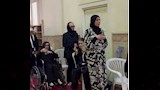نجلاء فتحي في جنازة ابنتها (2)