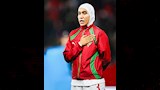 نهيلة بنزينا مدافعة منتخب المغرب