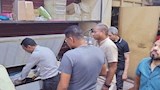 حشرات على اللحوم.. مداهمة مطعم شهير وإعدام 130 كيلو أغذية فاسدة بأسوان -صور