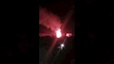 نشوب حريق في مزرعة نخيل بمدينة الخارجة بتقسيم المعلمين