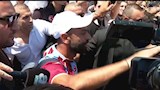 حشد إعلامي تاريخي.. صلاح يصل تركيا لاستكمال إجراءات انتقاله إلى طرابزون (صور)