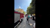 حريق بمصنع أحذية في حدائق القبة
