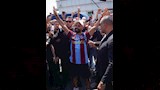 محمد صلاح يغني مع جماهير طرابزون (5)