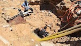 كسر مفاجئ بخط مياه الساحل الشمالي (4)