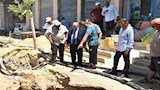 كسر مفاجئ بخط مياه الساحل الشمالي (2)