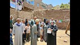 التضامن تعاين المنزل المنهار