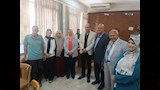 جولة تفقدية لنائب رئيس جامعة بنها بمعامل التنسيق الإلكتروني  (2)