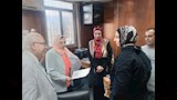 جولة تفقدية لنائب رئيس جامعة بنها بمعامل التنسيق الإلكتروني  (3)