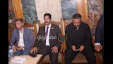 محمود الخطيب يشارك في عزاء والدة النائب محمد شبانة (3)