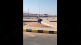 ردم الجزيرة الوسطى بالرمال