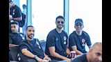 الشناوي وبن شرقي وكريم فؤاد مع بعثة الأهلي في المطار قبل السفر إلى إسبانيا