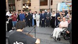 محافظ القاهرة يشهد أول مشاركة لكورال تعليم القاهرة بـشارع الفن (5)