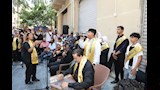محافظ القاهرة يشهد أول مشاركة لكورال تعليم القاهرة بـشارع الفن (19)