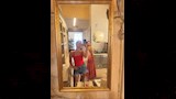 إيمان العاصي وابنتها ريتاج