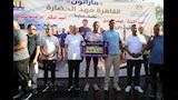  وزير الشباب ومحافظ القاهرة يشهدان ماراثون القاهرة مهد الحضارة (24)