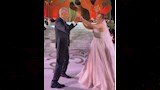 رقص محمود حميدة وابنته أمنية بزفافها (14)