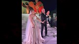 رقص محمود حميدة وابنته أمنية بزفافها (13)