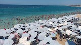  المصايف تعلن نسب الإشغالات بشواطئ الإسكندرية (10)