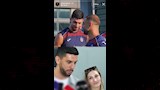  تعليق طريف من زوجة مدافع طرابزون على محمد صلاح