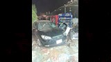 اقتحام سيارة لمقهى ببني سويف (1)