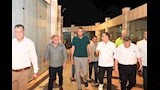 المحافظ يتابع كسر الخط  
