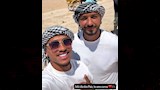 بيزيرا مع والده