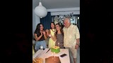 مايا ووالدها ووالدتها روجينا