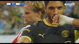 عمر مرموش يحتفي بحصوله على جائزة أفضل لاعب في مباراة السيتي وأتلتيكو مدريد