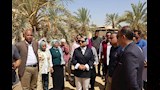 زيارة محافظ الوادي الجديد لمحمع تمور المحافظة بالخارجة