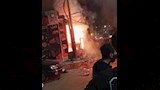 حريق يلتهم مطعم مأكولات في المنيا (2)