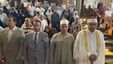 لحظة الوقوف للسلام الوطني 