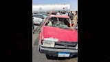 حادث مروع ينهي حياة شاب على طريق الواحات (2)