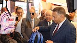 تخفيضات 30%.. محافظ القليوبية يفتتح أول معارض "أهلاً مدارس" بشبرا الخيمة