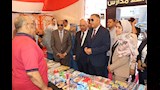 محافظ القليوبية يفتتح أول معارض أهلاً مدارس بشبرا الخيمة